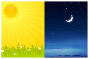 Sleep Mask Night and Day