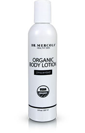 Organic Body Lotion 8 fl oz