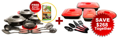 Mercola Healthy Chef Cookare and Bakeware bundle