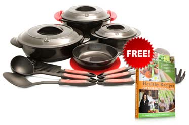 Mercola Healthy Chef 16 Piece Cookware Set