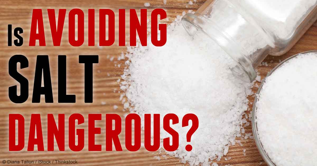 Why is a low-sodium blood count dangerous?