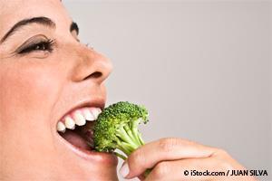 Eating Broccoli