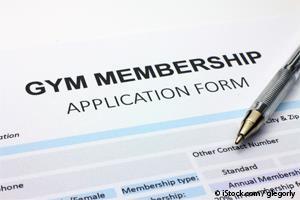 gym membership application form