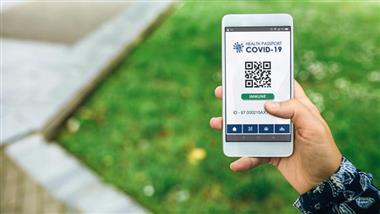 COVID-19 health passport app