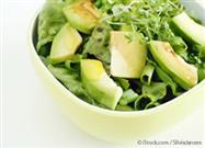 healthy green salad