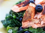 Salmon with Kale