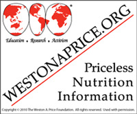 Westonaprice Priceless Nutrition Information