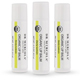 Pure and Natural Lip Balm Lemon 3-Pack