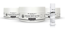 Organic Body Butter 3-Pack Unscented