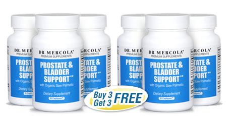 Prostate & Bladder Support with Organic Saw Palmetto Special Offer