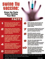 Colored Swine Flu Poster