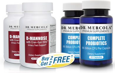 D-Mannose and Complete Probiotics Buy 2 Get 2 FREE