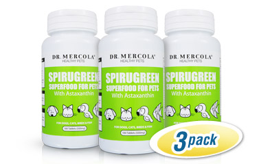 SpiruGreen Superfood for Pets 3 pack