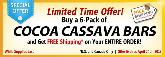Cocoa Cassava Special Offer