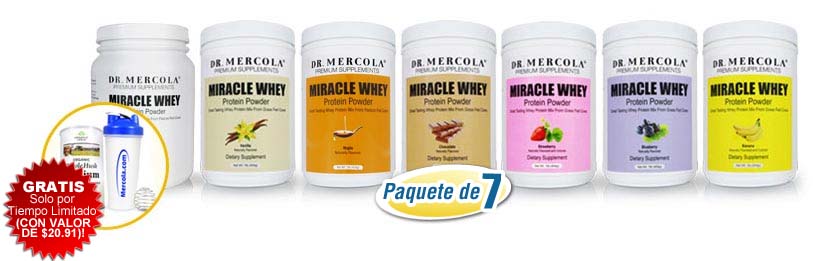 Miracle Whey - Haga Su Propio Paquete de 7