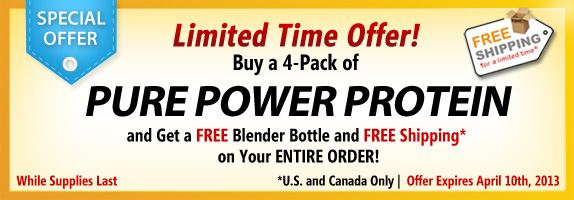 Pure Power Protein Special Offer