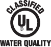 UL Classified Water Quality Mark