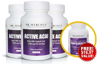 Active Acai 3-Pack with Free Purple Defense