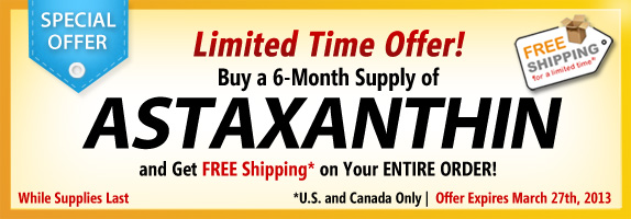 Astaxanthin Special Offer