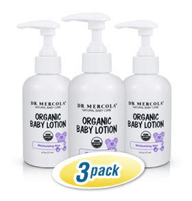 Loción Orgánica para Bebé Mercola 3-Pack