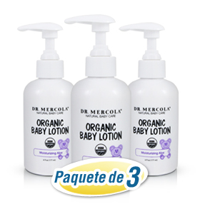 Loción Orgánica para Bebé Mercola Paquete de 3