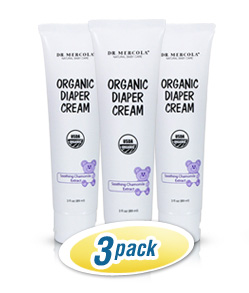 Crema Orgánica Contra Rozaduras Mercola 3-Pack