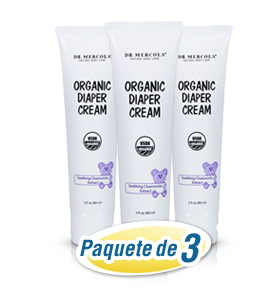 Crema Orgánica Contra Rozaduras Mercola Paquete de 3