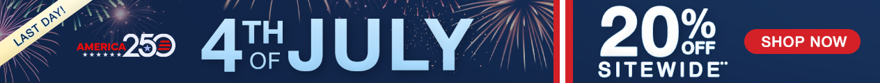 Get 20% Off on 4th of July Sitewide Sale