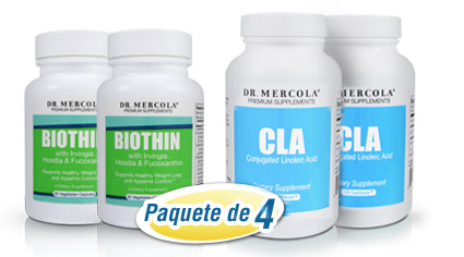 BioTHIN CLA Paquete de 4