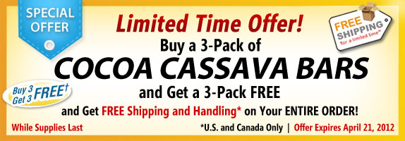 Cocoa Cassava Special Offer