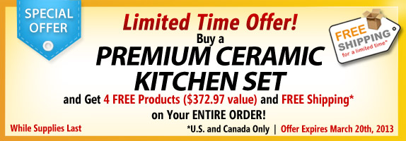 Mercola Premium Ceramic Cookware Special Offer