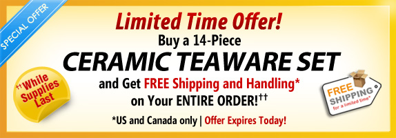 Mercola Healthy Chef Teaware Special Offer