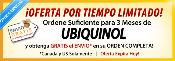 Oferta Especial CoQ10 Ubiquinol