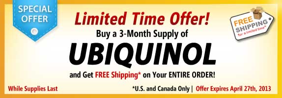 Ubiquinol Special Offer!