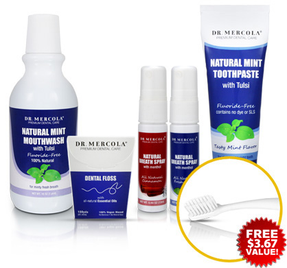 Dr. Mercola's Healthy Dental Starter Kit
