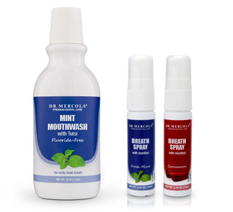 Mercola's Natural Mouthwash and Breath Spray