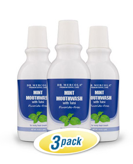 Dr. Mercola's Natural Toothpaste 3-pack