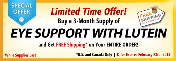 Eye Support Special Offer