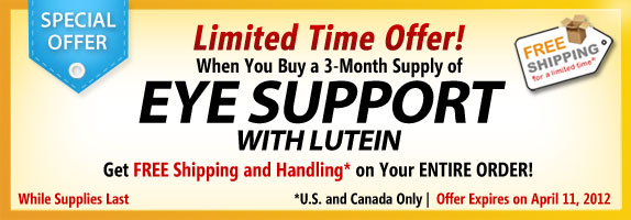 Eye Support with Lutein Special Offer