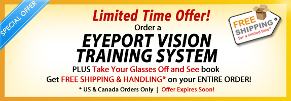 Eyeport Vision Training System Free Shipping and Handling