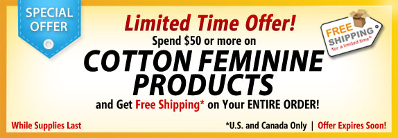 Feminine Care Special Offer!