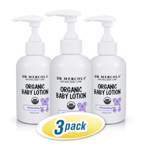 Organic Baby Lotion 3-Pack