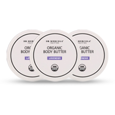 Organic Body Butter 3-Pack Lavender