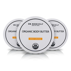 Organic Body Butter 3-Pack Orange