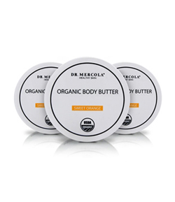 Organic Body Butter 3-Pack Orange