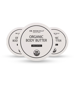 Organic Body Butter 3-Pack Unscented