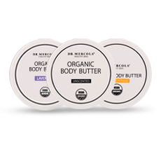 Organic Body Butter 3-Pack Variety