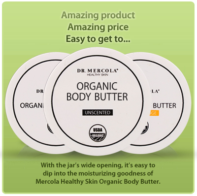 Organic Body Butter - New Wide Mouth Jar