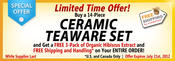 Mercola Healthy Chef Teaware Special Offer
