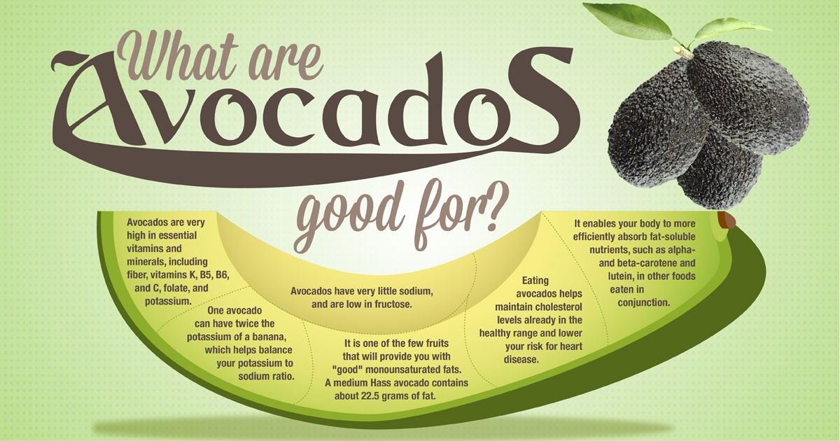 Avocado Uses and Health Benefits Infographic - Mercola.com